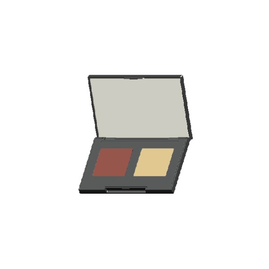 2 hole Blusher/Compact  9365B